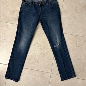 Old Navy Dark Blue Straight Leg boyfriend Jeans